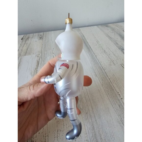 Vintage de Carlini astronaut space man Italian Italy ornament Xmas tree - Picture 3 of 8